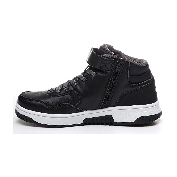 Black Lotto Tracer Mid Cl Sl Kids' Sneakers | Lotto-33692