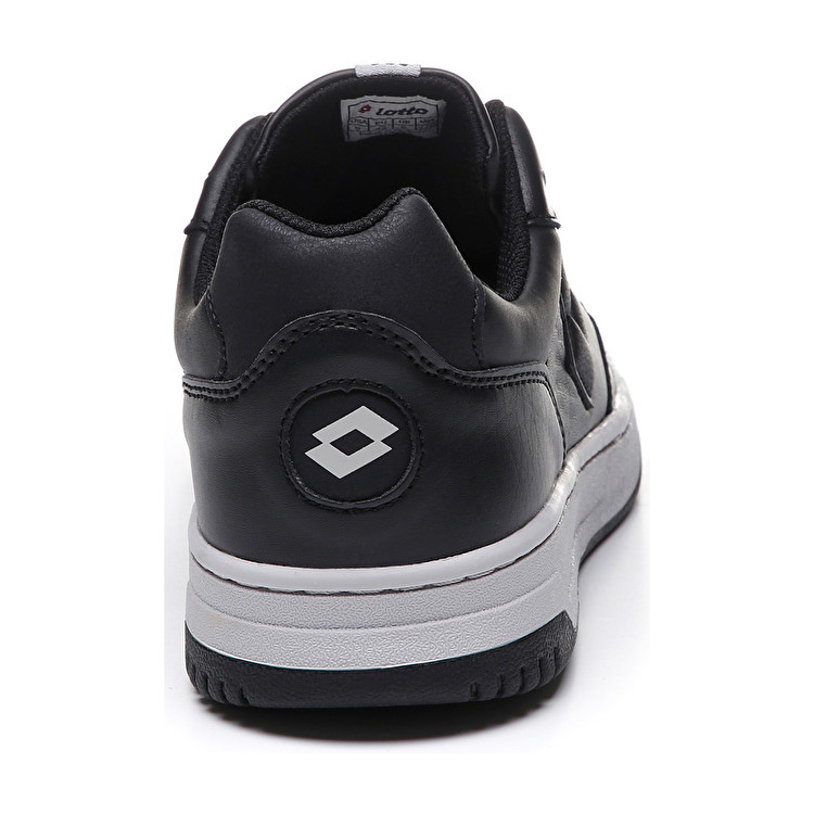 Black Lotto Tracer Plus Men's Lifestyle Shoes | Lotto-33063