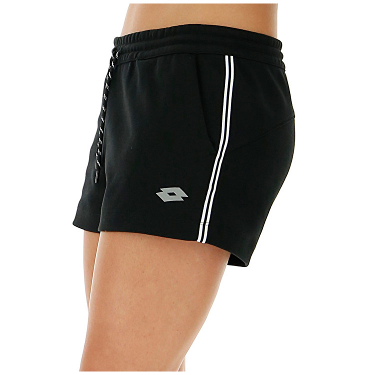 Black Lotto Trng W Women's Shorts | Lotto-53374