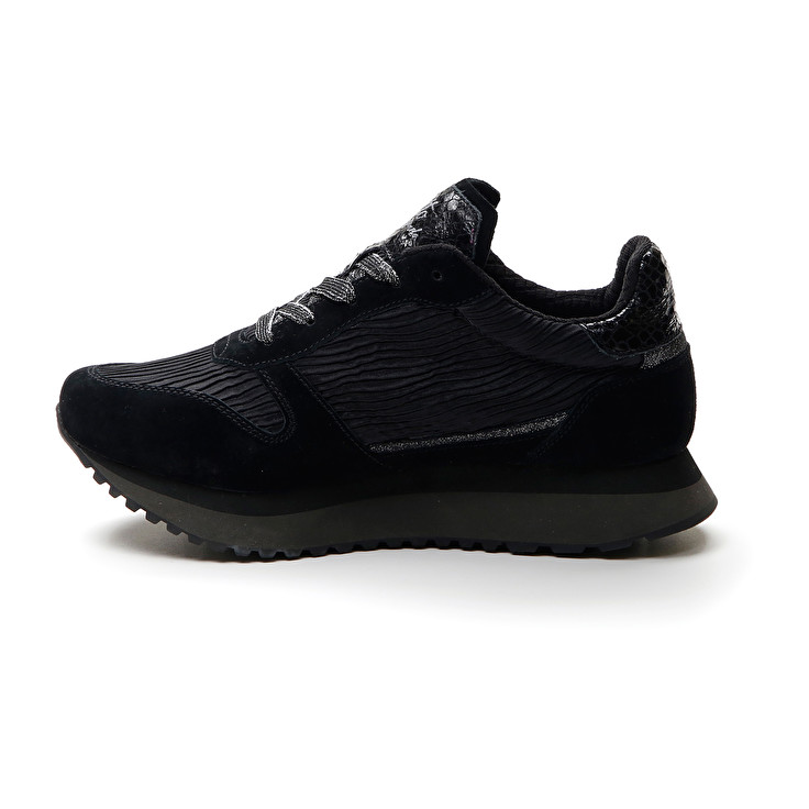 Black Lotto Wegde Black W Women's Sneakers | Lotto-31475