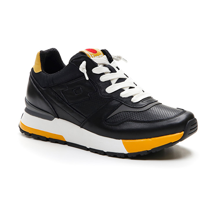 Black / Mango Lotto Tokyo Ginza Lth Men's Sneakers | Lotto-72649