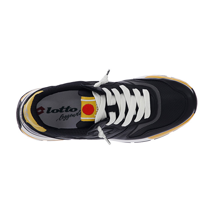 Black / Mango Lotto Tokyo Ginza Lth Men's Sneakers | Lotto-72649