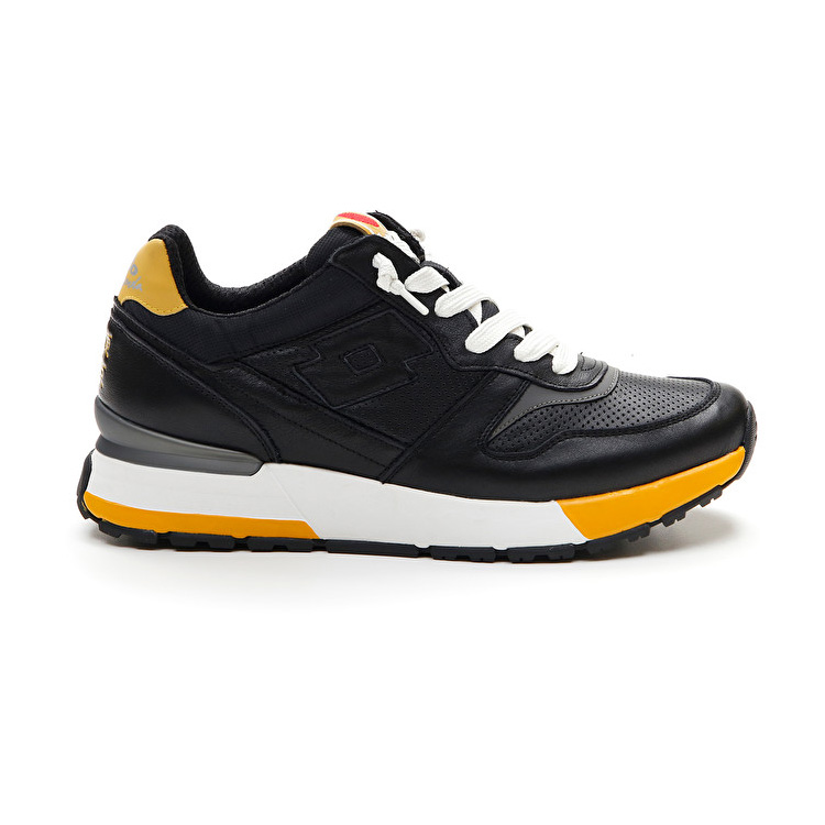 Black / Mango Lotto Tokyo Ginza Lth Men\'s Sneakers | Lotto-72649