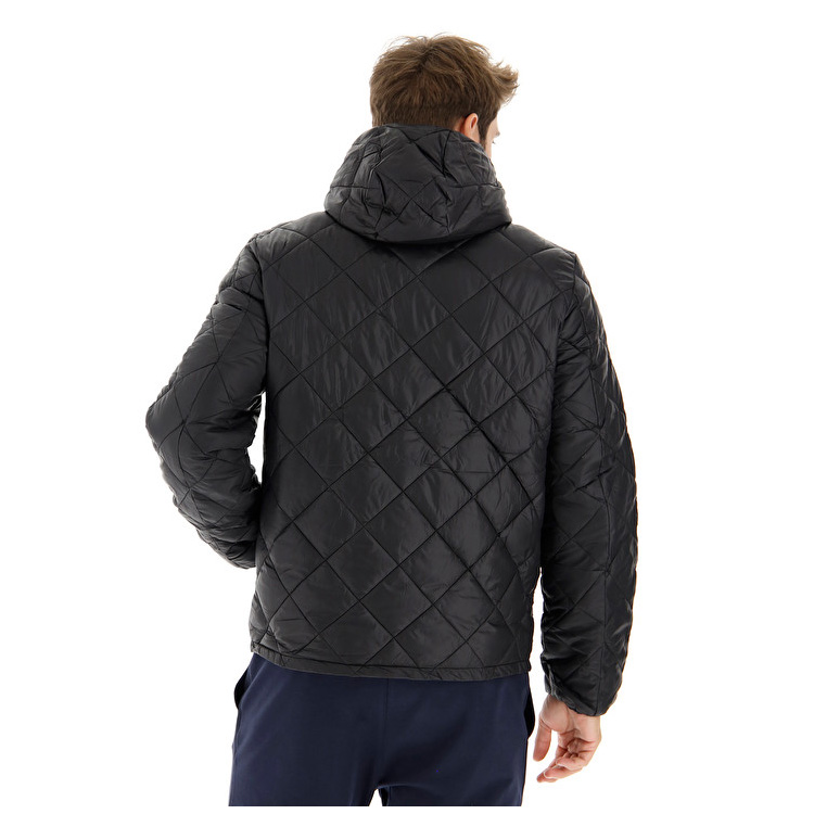 Black / Navy Lotto Bomber St Moritz Hd Men's Jackets | Lotto-24696