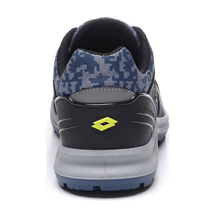 Black / Navy Lotto Hit 200 S3 Men's Safety Shoes | Lotto-80405