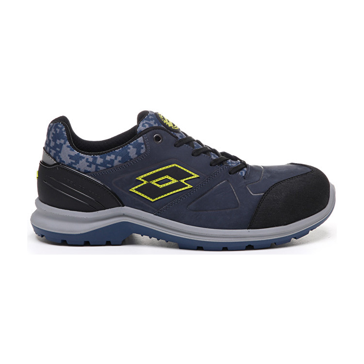 Black / Navy Lotto Hit 200 S3 Men\'s Safety Shoes | Lotto-80405