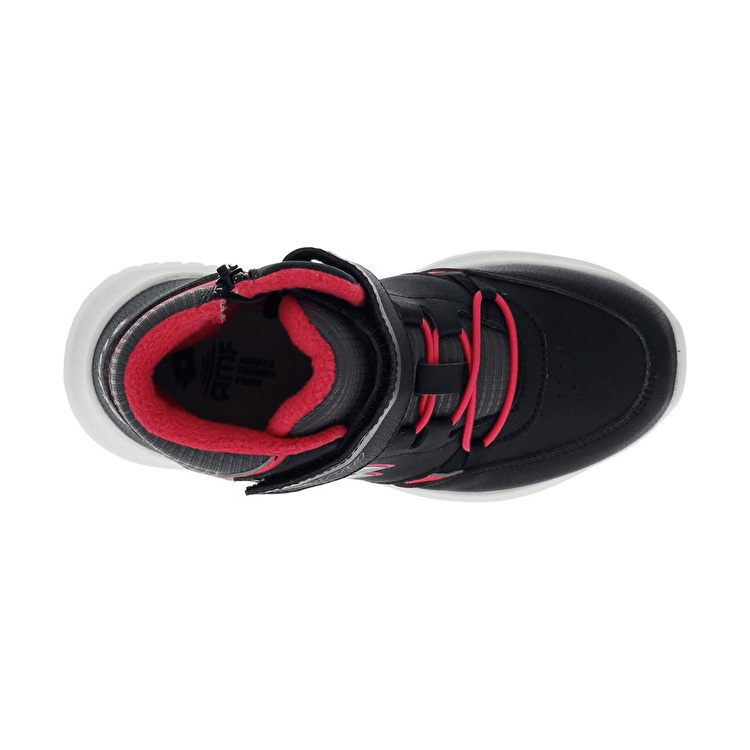 Black / Pink Lotto Fuga Amf Mid Cl Sl Kids' Sneakers | Lotto-68515