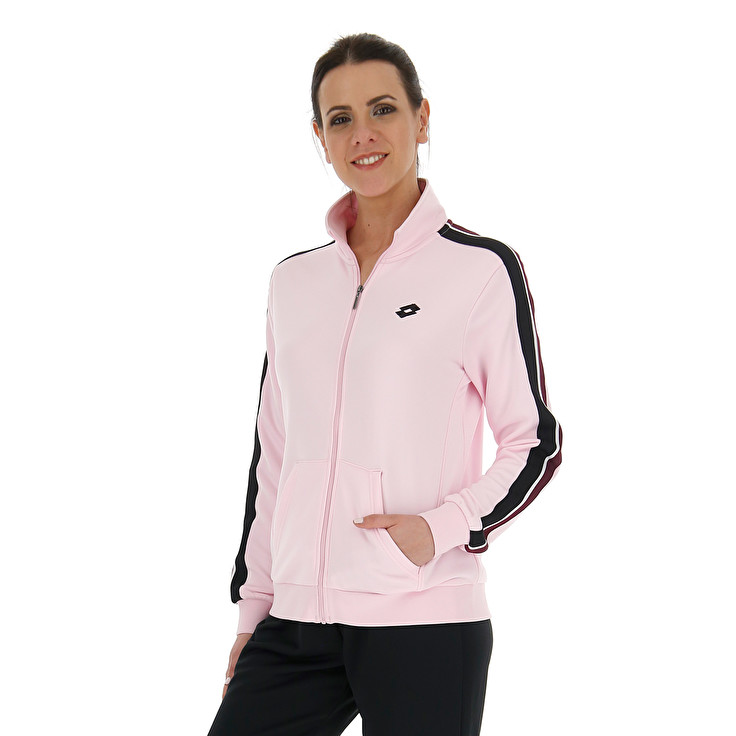 Black / Pink Lotto Suit Dori W Women's Sweatshirt | Lotto-60734