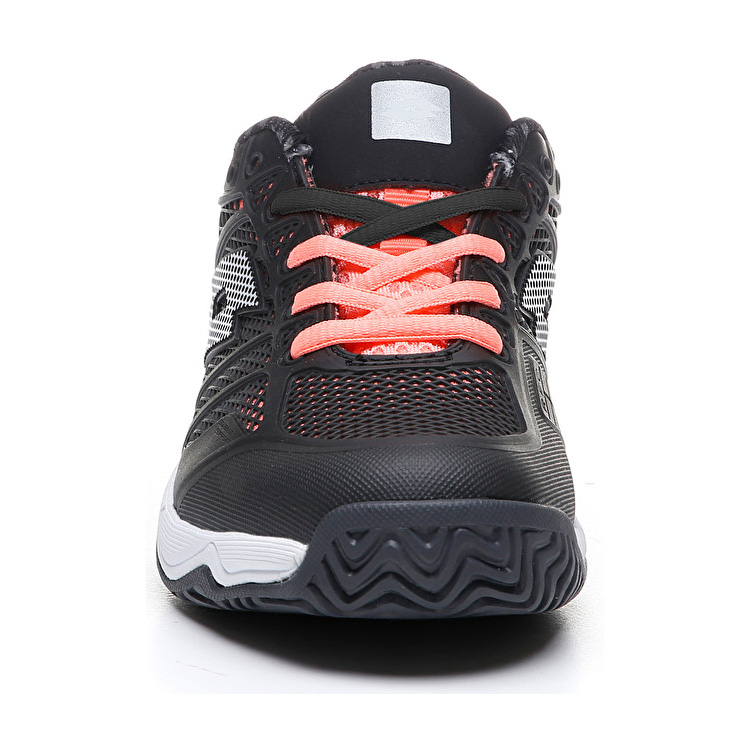 Black / Pink Lotto Viper Ultra Ii Jr L Kids' Tennis Shoes | Lotto-42250