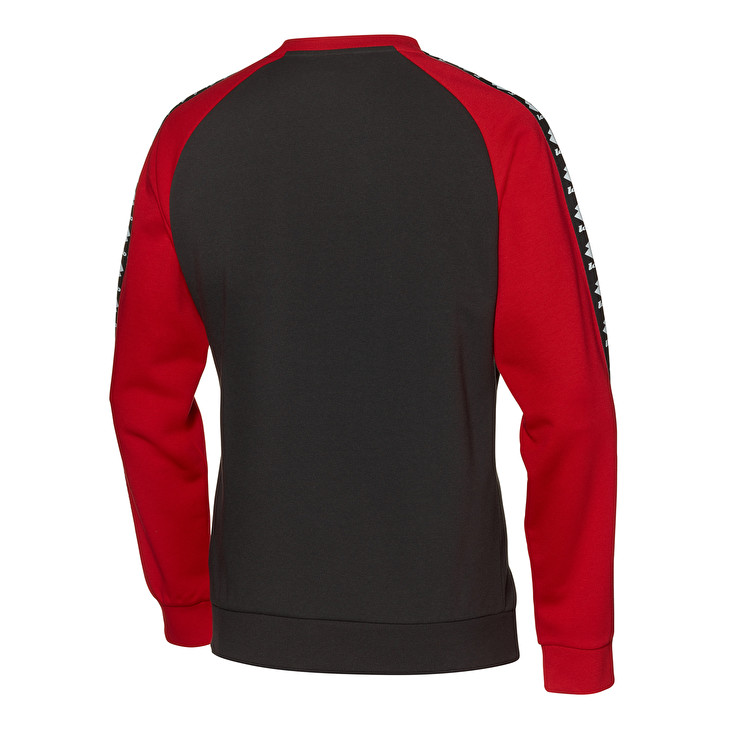 Black / Red Lotto Athletica Iii Sweat Men's Tracksuits | Lotto-34051