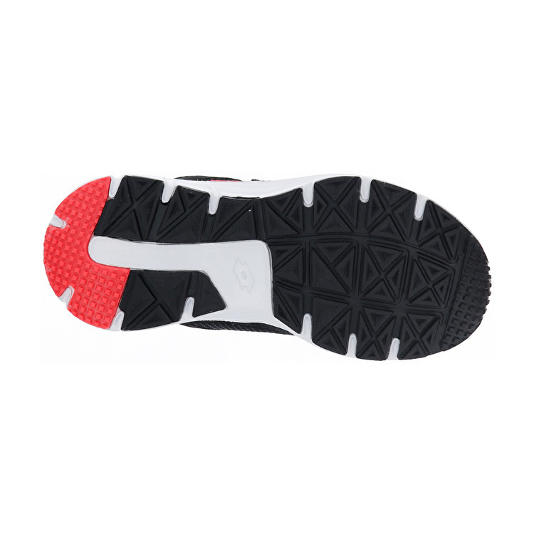 Black / Red Lotto Speedride 600 Ii Cl S Kids' Sneakers | Lotto-97401