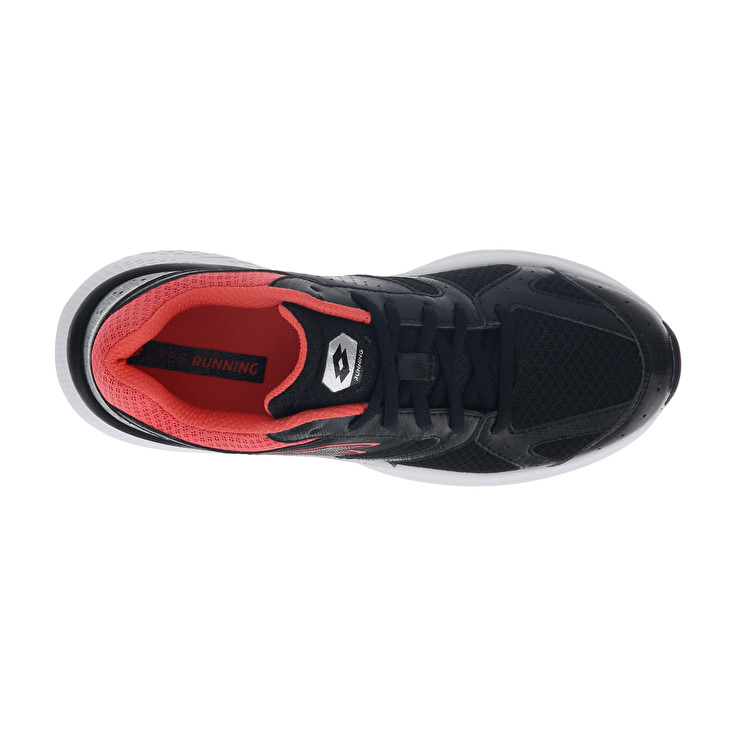 Black / Red Lotto Speedride 600 Vii W Women's Running Shoes | Lotto-35455