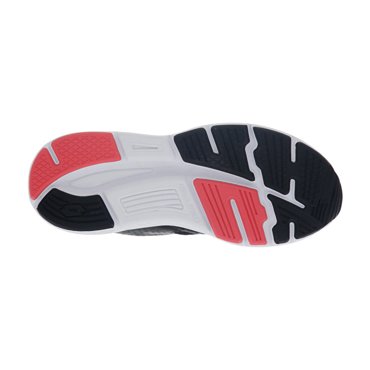 Black / Red Lotto Speedride 600 Vii W Women's Running Shoes | Lotto-35455