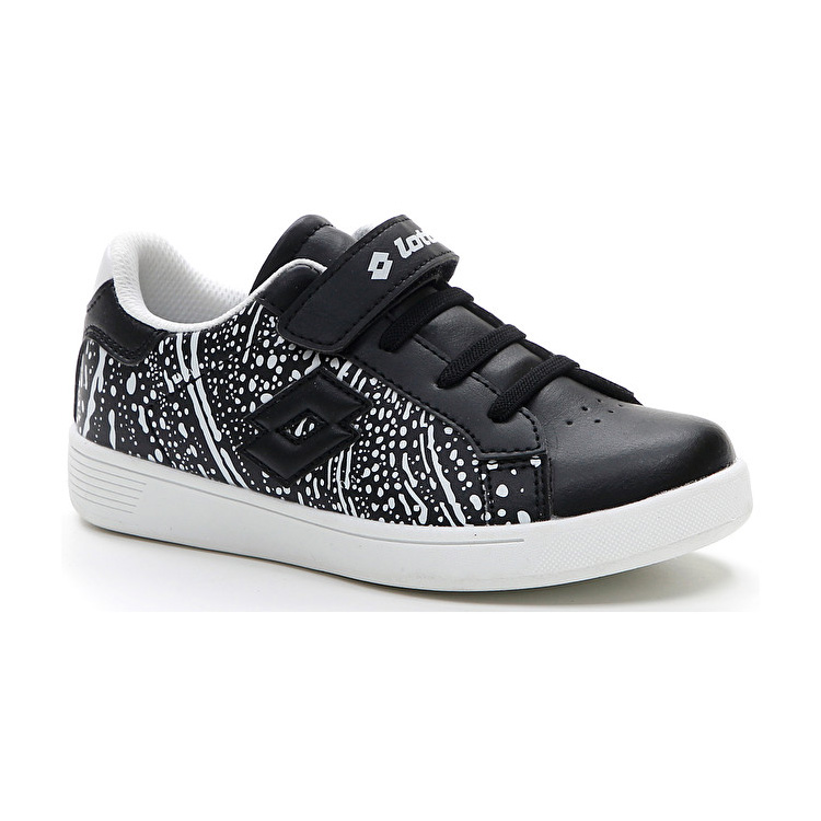 Black / White Lotto 1973 Evo Amf Iii Prt Cl Sl Kids' Sneakers | Lotto-81172