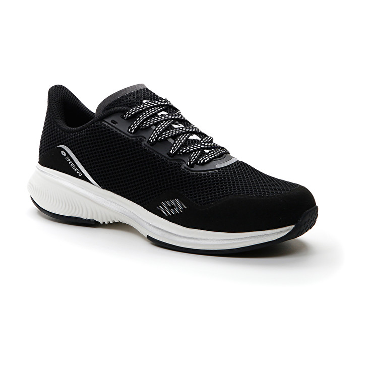 Black / White Lotto Speedevo 502 W Women's Running Shoes | Lotto-93196