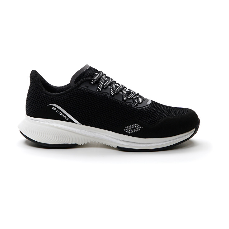 Black / White Lotto Speedevo 502 W Women\'s Running Shoes | Lotto-93196