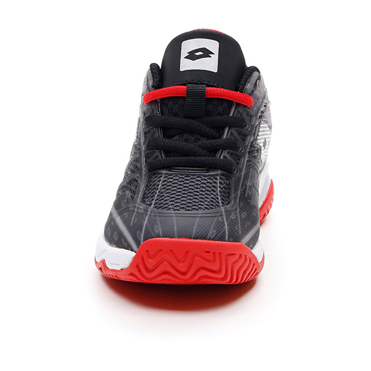 Black / White / Red Lotto Mirage 300 Alr Jr Kids' Tennis Shoes | Lotto-41181