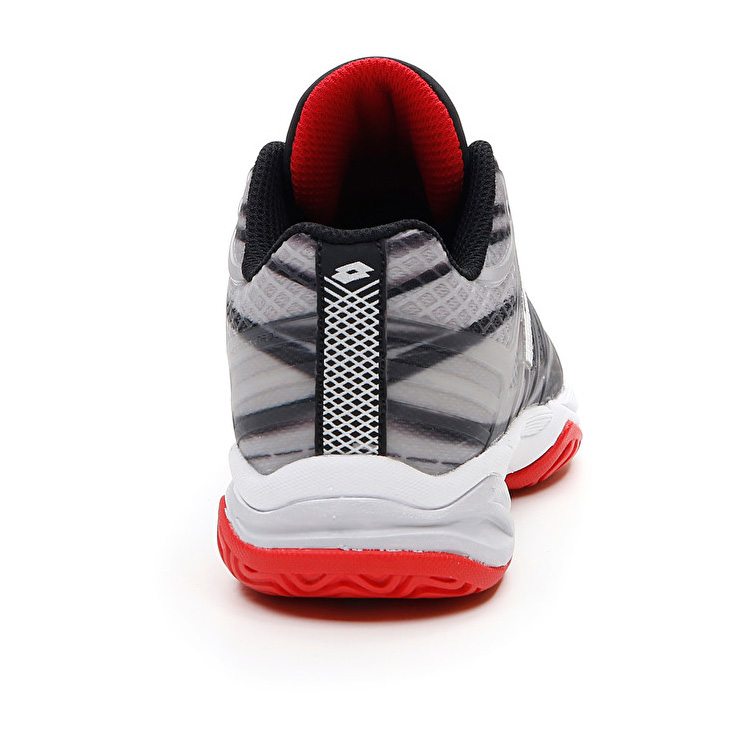 Black / White / Red Lotto Mirage 300 Alr Jr Kids' Tennis Shoes | Lotto-41181