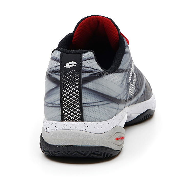 Black / White / Red Lotto Mirage 300 Cly Men's Tennis Shoes | Lotto-99500