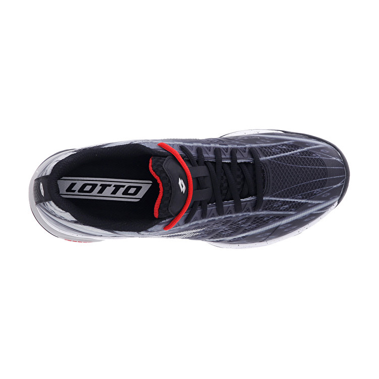 Black / White / Red Lotto Mirage 300 Cly Men's Tennis Shoes | Lotto-99500