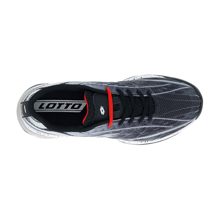 Black / White / Red Lotto Mirage 300 Spd Men's Tennis Shoes | Lotto-41033