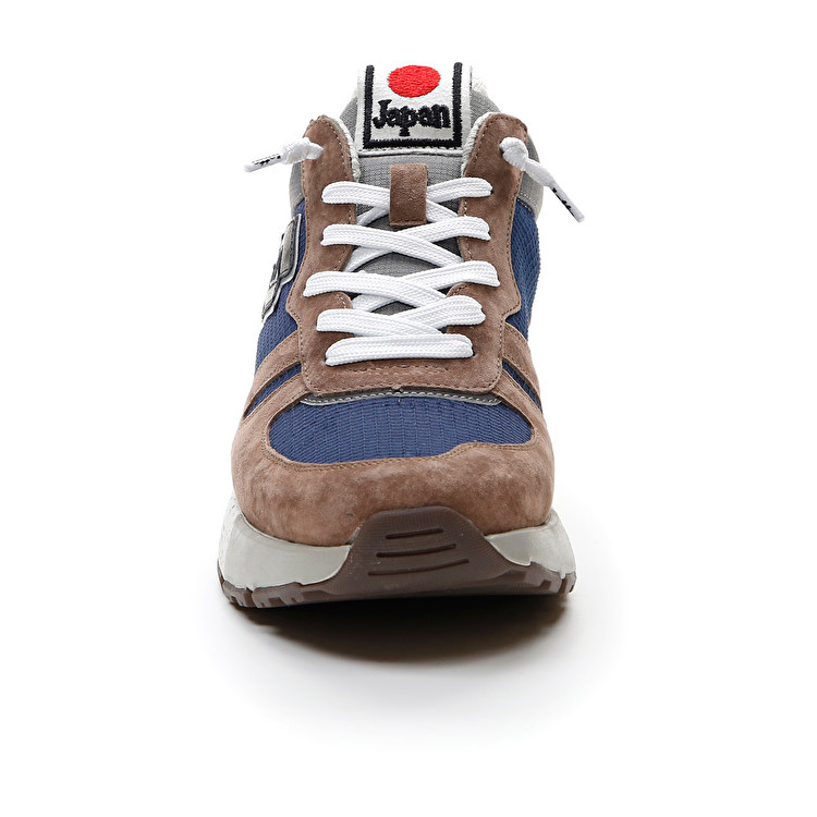 Blue / Black / Brown Lotto Tokyo Shibuya Men's Sneakers | Lotto-68460