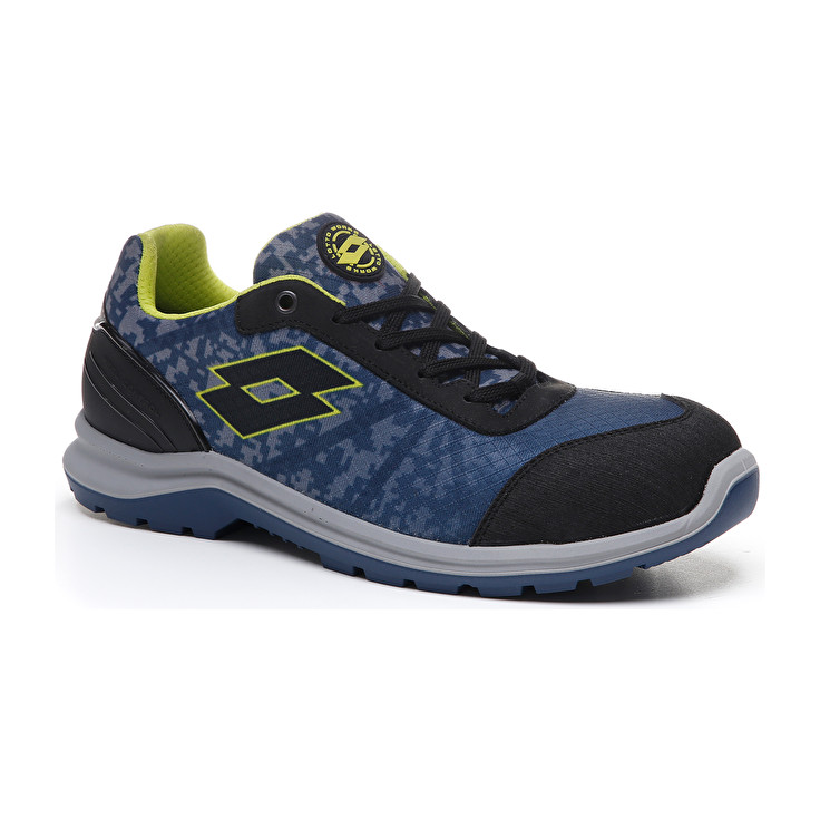 Blue / Green / Black Lotto Hit 400 S1p Women's Safety Shoes | Lotto-94704