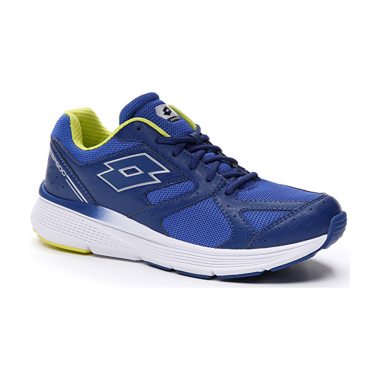 Blue / Green Lotto Speedride 600 Viii Men's Running Shoes | Lotto-36411