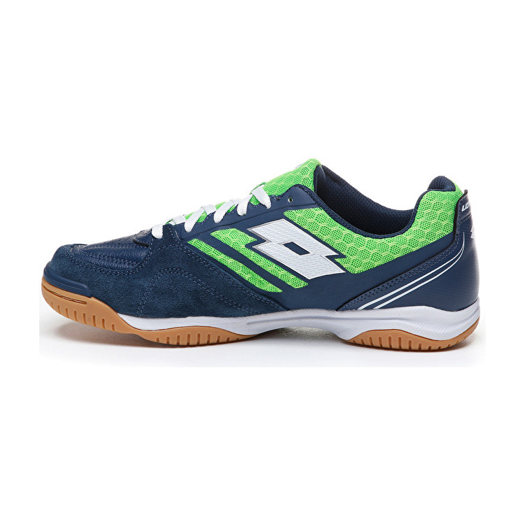 Blue / Green Lotto Tacto 200 Iv Men's Indoor Shoes | Lotto-20810