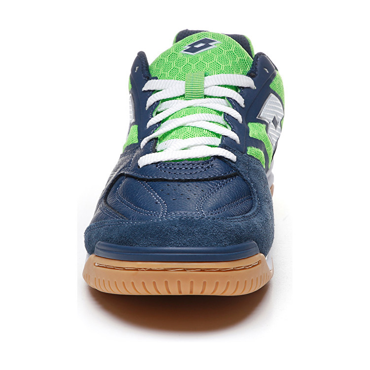 Blue / Green Lotto Tacto 200 Iv Men's Indoor Shoes | Lotto-20810