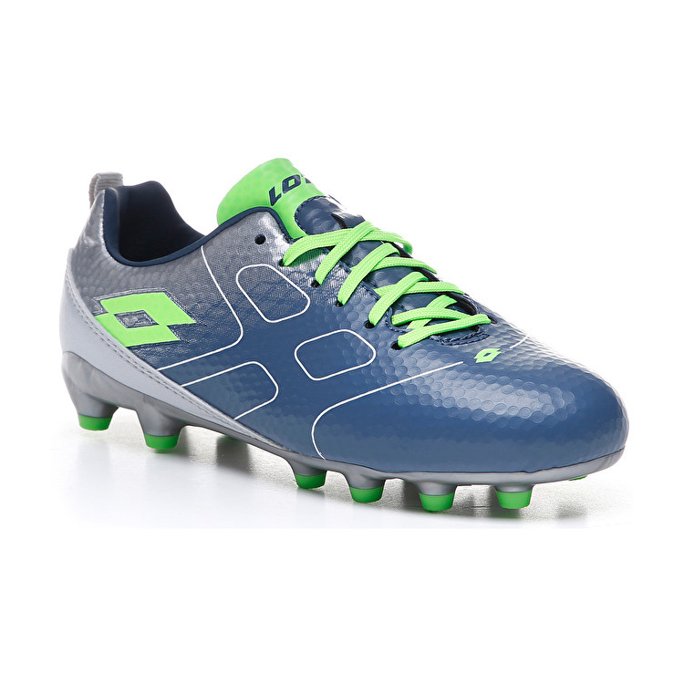 Blue / Green / Silver Lotto Maestro 700 Fg Jr Kids' Soccer Shoes | Lotto-29423