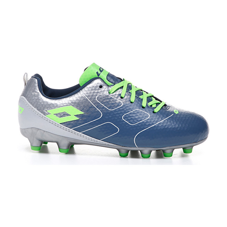 Blue / Green / Silver Lotto Maestro 700 Fg Jr Kids\' Soccer Shoes | Lotto-29423