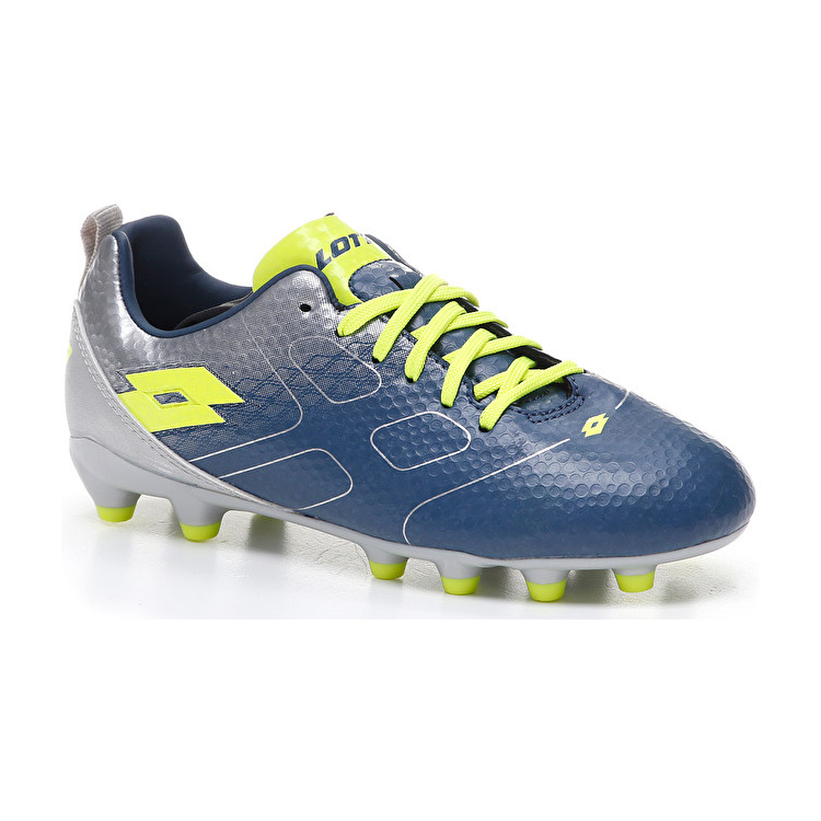 Blue / Green / Silver Lotto Maestro 700 Fg Jr Kids' Soccer Shoes | Lotto-69856