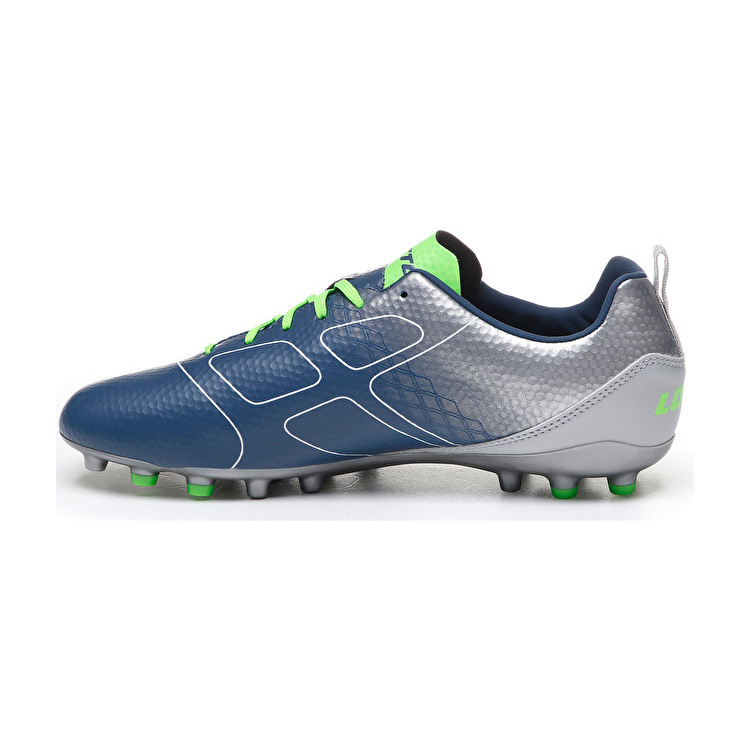 Blue / Green / Silver Lotto Maestro 700 Ag28 Men's Soccer Shoes | Lotto-72438