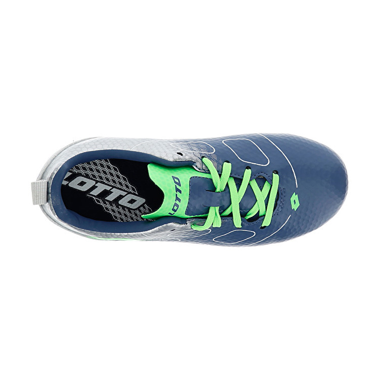 Blue / Green / Silver Lotto Maestro 700 Ag28 Jr Kids' Soccer Shoes | Lotto-94627