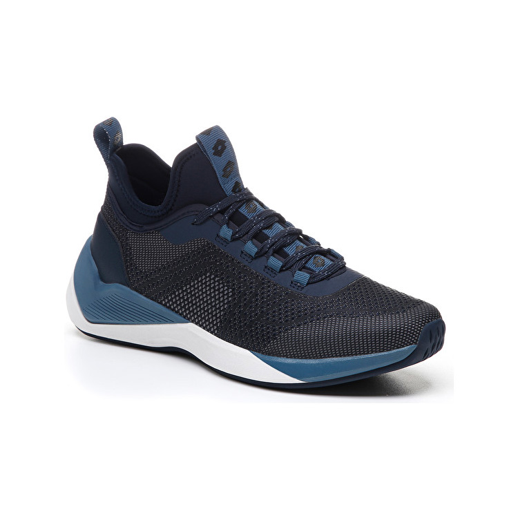 Blue / Grey Lotto Escape Amf Men's Lifestyle Shoes | Lotto-52223