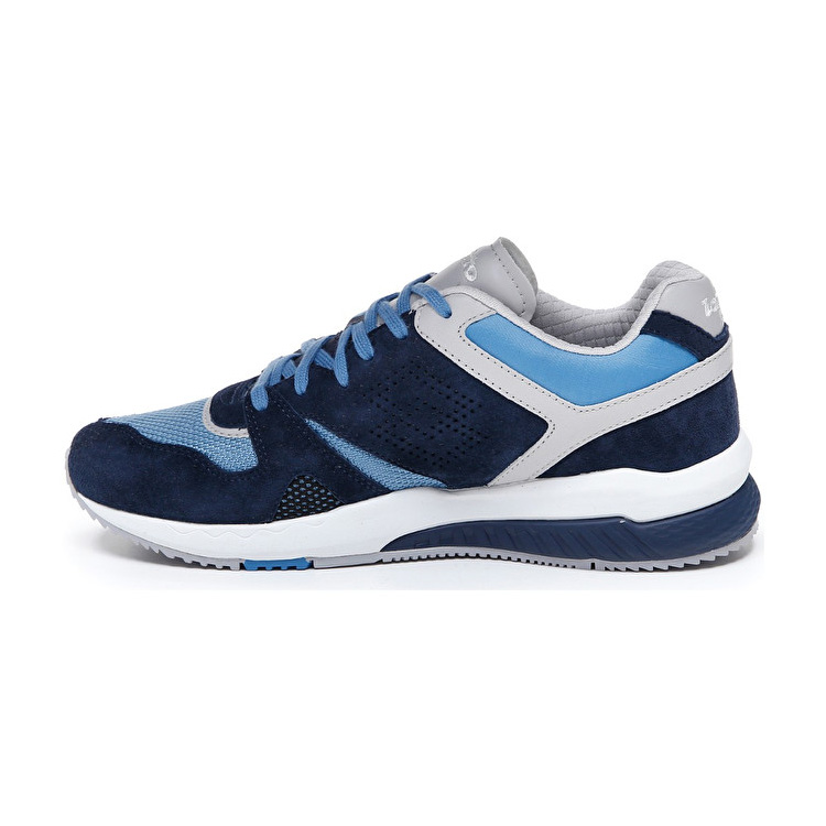 Blue / Grey Lotto Marathon Men's Sneakers | Lotto-57631