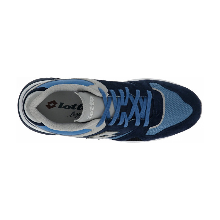 Blue / Grey Lotto Marathon Men's Sneakers | Lotto-57631