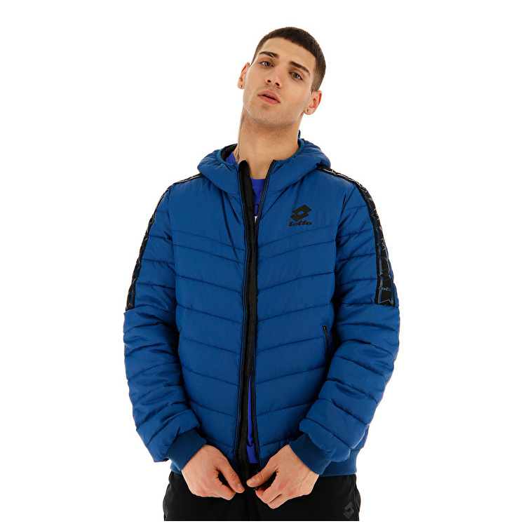 Blue Lotto Bomber Cortina Ii Hd Lg Pad Stp Pl Men\'s Jackets | Lotto-24897