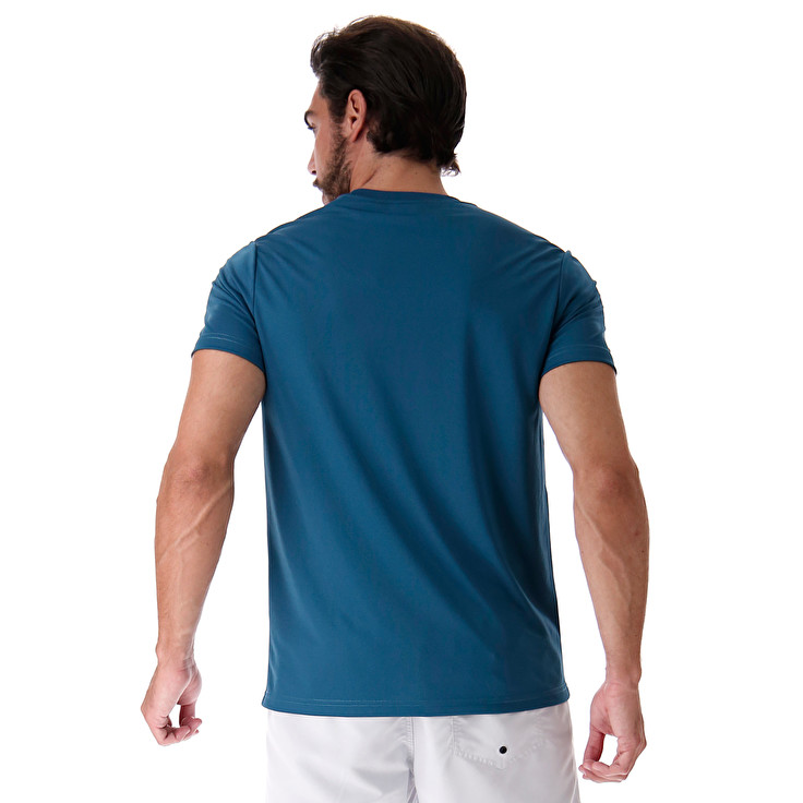 Blue Lotto L73 Bs Pl Men's T Shirts | Lotto-69768