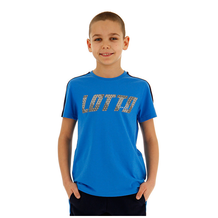 Blue Lotto Logo B Iii Js Kids\' T Shirts | Lotto-49800