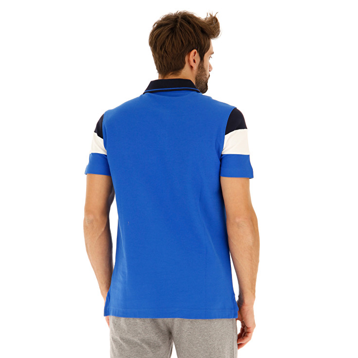 Blue Lotto Praja Pq Men's Polo Shirts | Lotto-77052