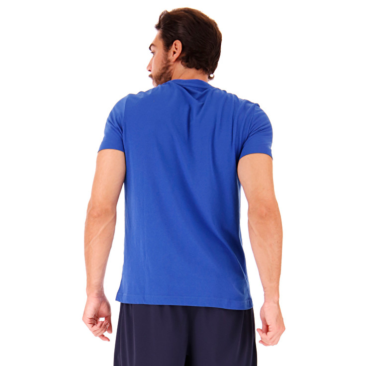 Blue Lotto Smart Js Men's T Shirts | Lotto-16487