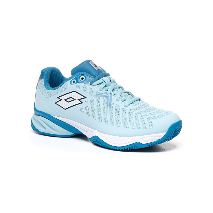 Blue Lotto Space 400 Cly W Women's Tennis Shoes | Lotto-90818