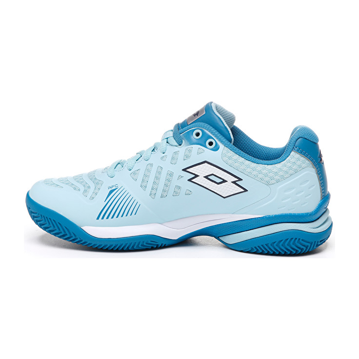 Blue Lotto Space 400 Cly W Women's Tennis Shoes | Lotto-90818