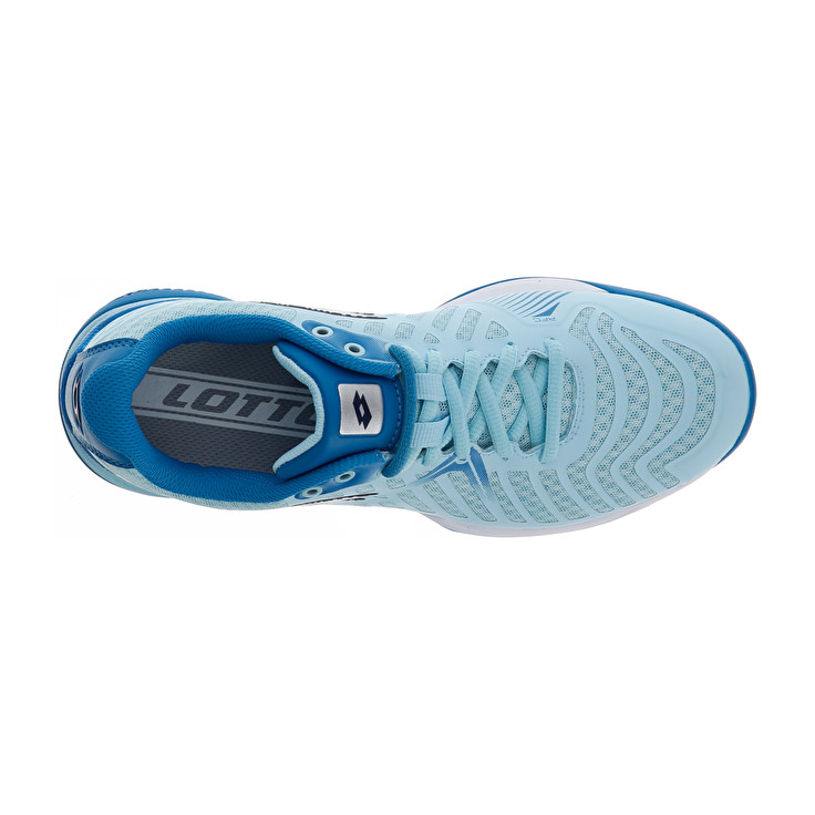 Blue Lotto Space 400 Cly W Women's Tennis Shoes | Lotto-90818