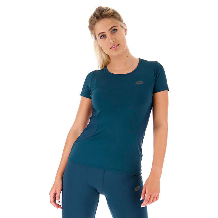 Blue Lotto X-fit Pl W Women\'s T Shirts | Lotto-79419