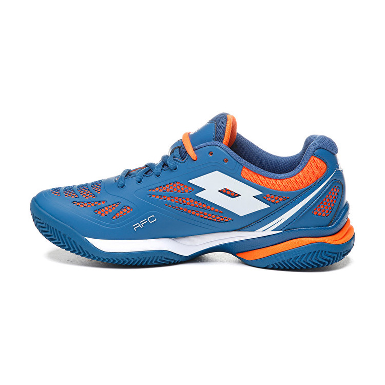 Blue / Orange / White Lotto Superrapida 200 Men's Padel Shoes | Lotto-40932