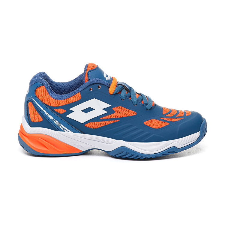 Blue / Orange / White Lotto Superrapida 200 Jr Kids\' Padel Shoes | Lotto-53148