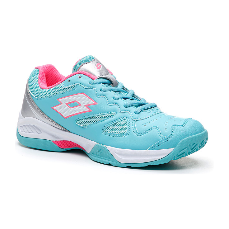 Blue / Pink / Silver Lotto Superrapida 400 W Women's Padel Shoes | Lotto-15070